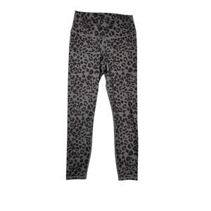 Varley Luna Leggings Leopard Print Yoga Pants Womens Sz Small Athleisure
